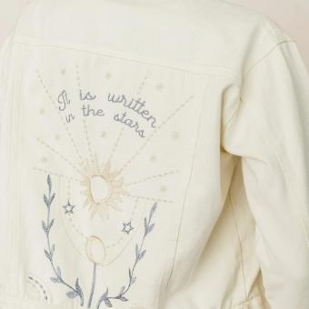 Heirloom #Written in the Stars Denim Jacket for Bride #1 thumbnail