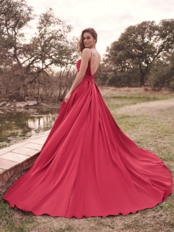 Maggie Sottero #SCARLET - 22MW971B01 - Slit #3 thumbnail
