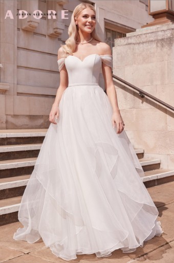 Adore by Justin Alexander #11237 Diana #0 Ivory thumbnail