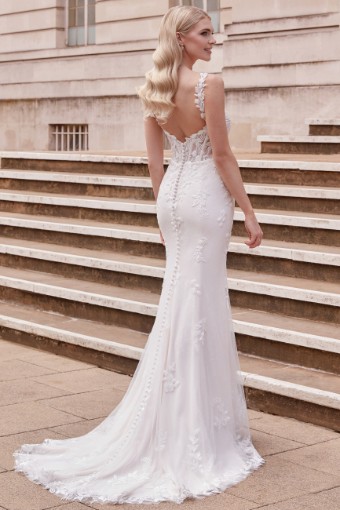Adore by Justin Alexander #11244 Cassandra #1 Ivory/Ivory/Nude thumbnail