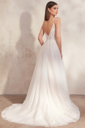 Adore by Justin Alexander #Oralee (11257) #1 Sand/Ivory/Nude thumbnail