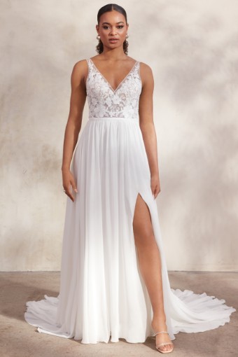 Adore by Justin Alexander #Nuri (11277) #0 Ivory/Ivory/Nude thumbnail