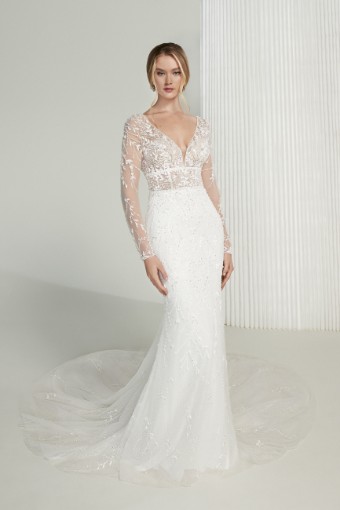 Justin Alexander Signature #99222 Yoko #0 Ivory/Silver/Nude thumbnail