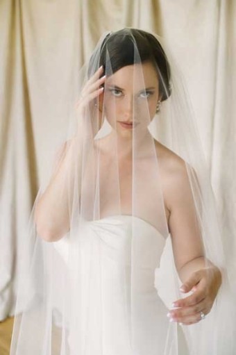 Sara Gabriel #Stephanie veil - #2 Pale Ivory thumbnail
