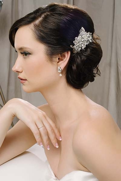 Sara Gabriel Headpiece Sara Gabriel Bridal Headpieces & Hair Accessories | Short Veils main image 2
