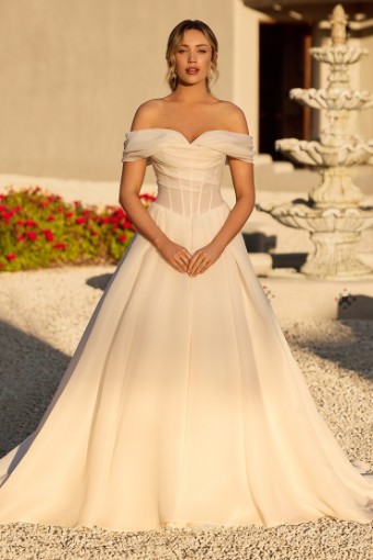 Sophia Tolli #Y3145 | Ariane #5 Ivory thumbnail