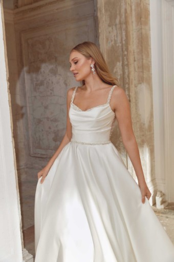 Justin Alexander #44549 #0 Ivory/Silver/Latte thumbnail