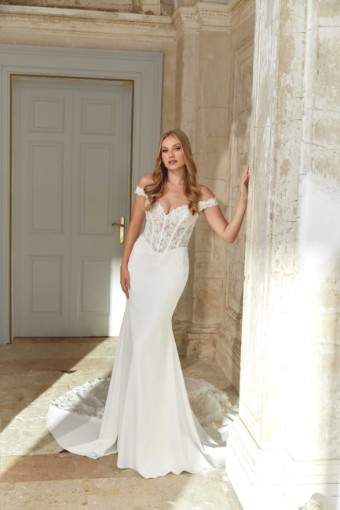 Sincerity Bridal #44540LND #8 Ivory/Ivory/Latte thumbnail