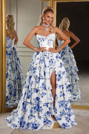 Portia and Scarlett #PS25966 #0 White Blue thumbnail