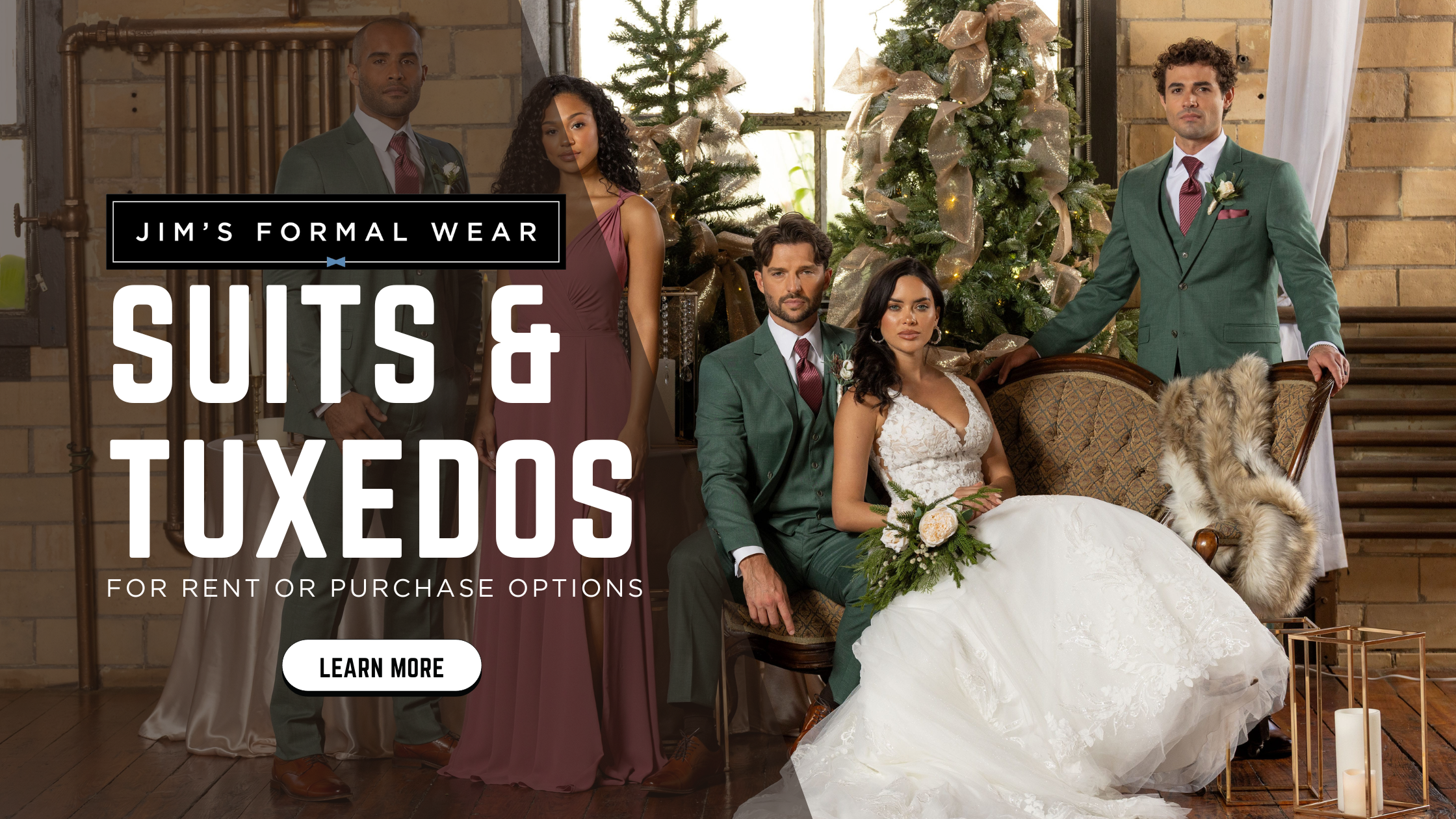Jim's Formal Wear Banner