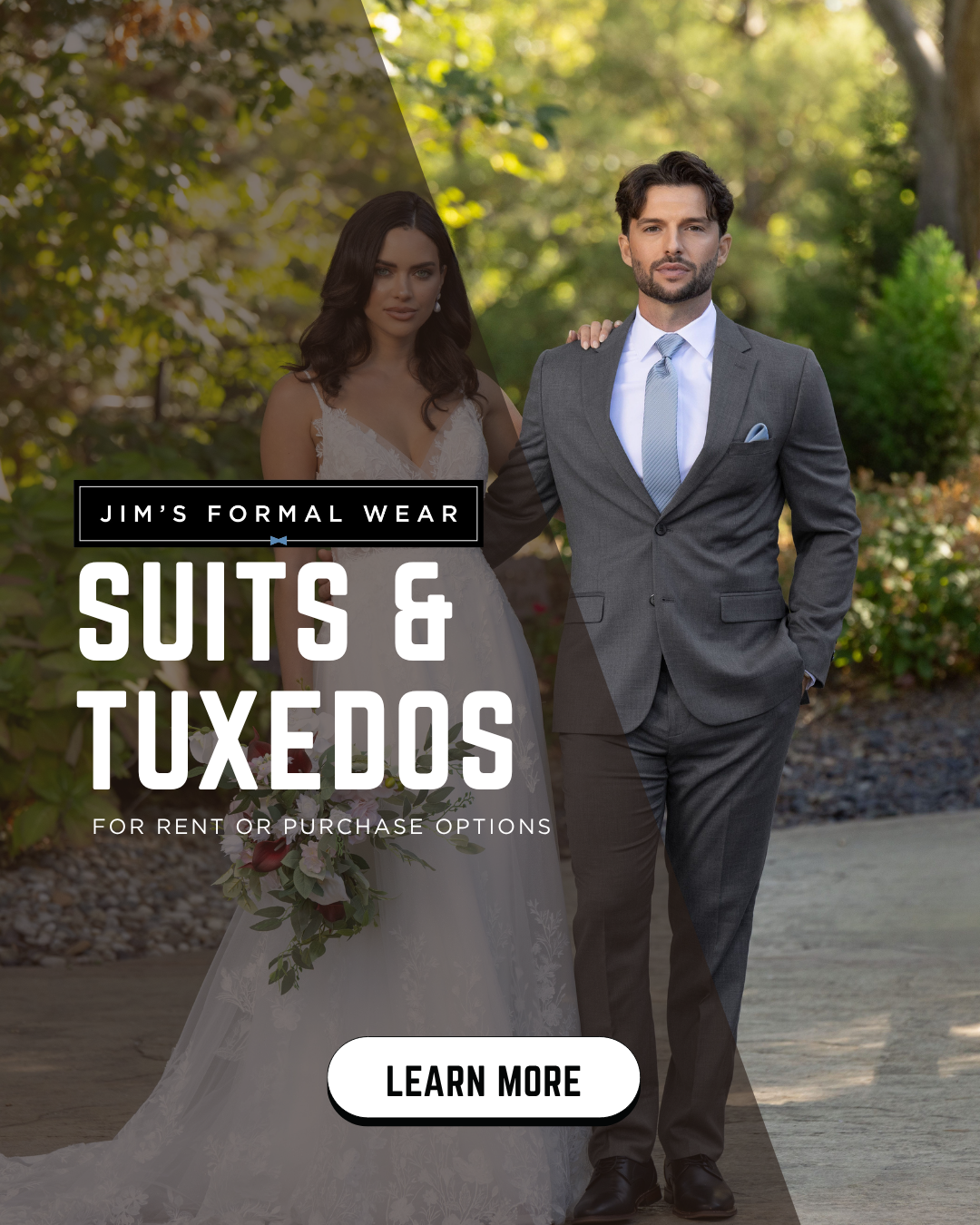 Jim's Formal Wear Mobile Banner