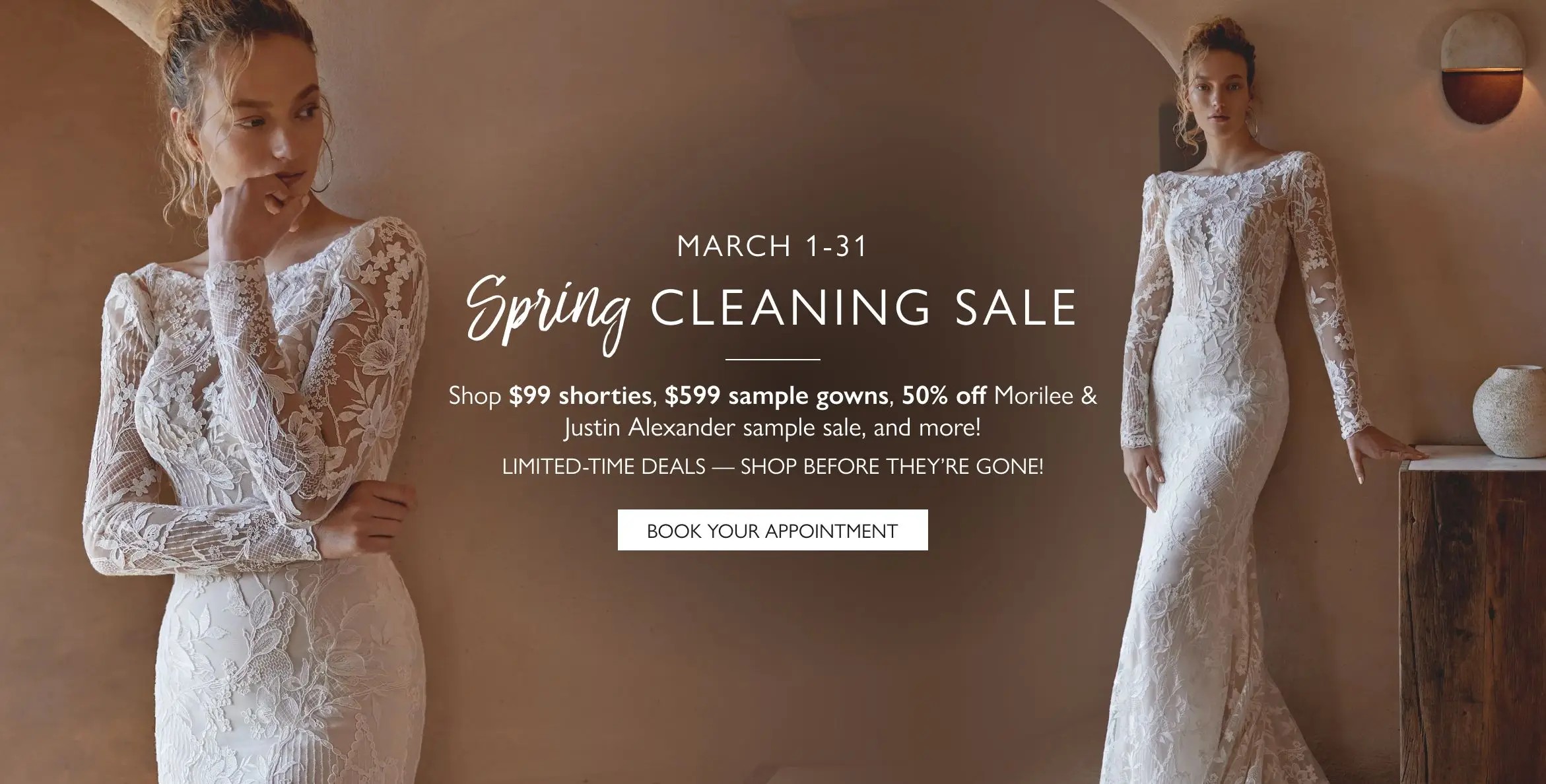 Spring Cleaning Sale Desktop Banner