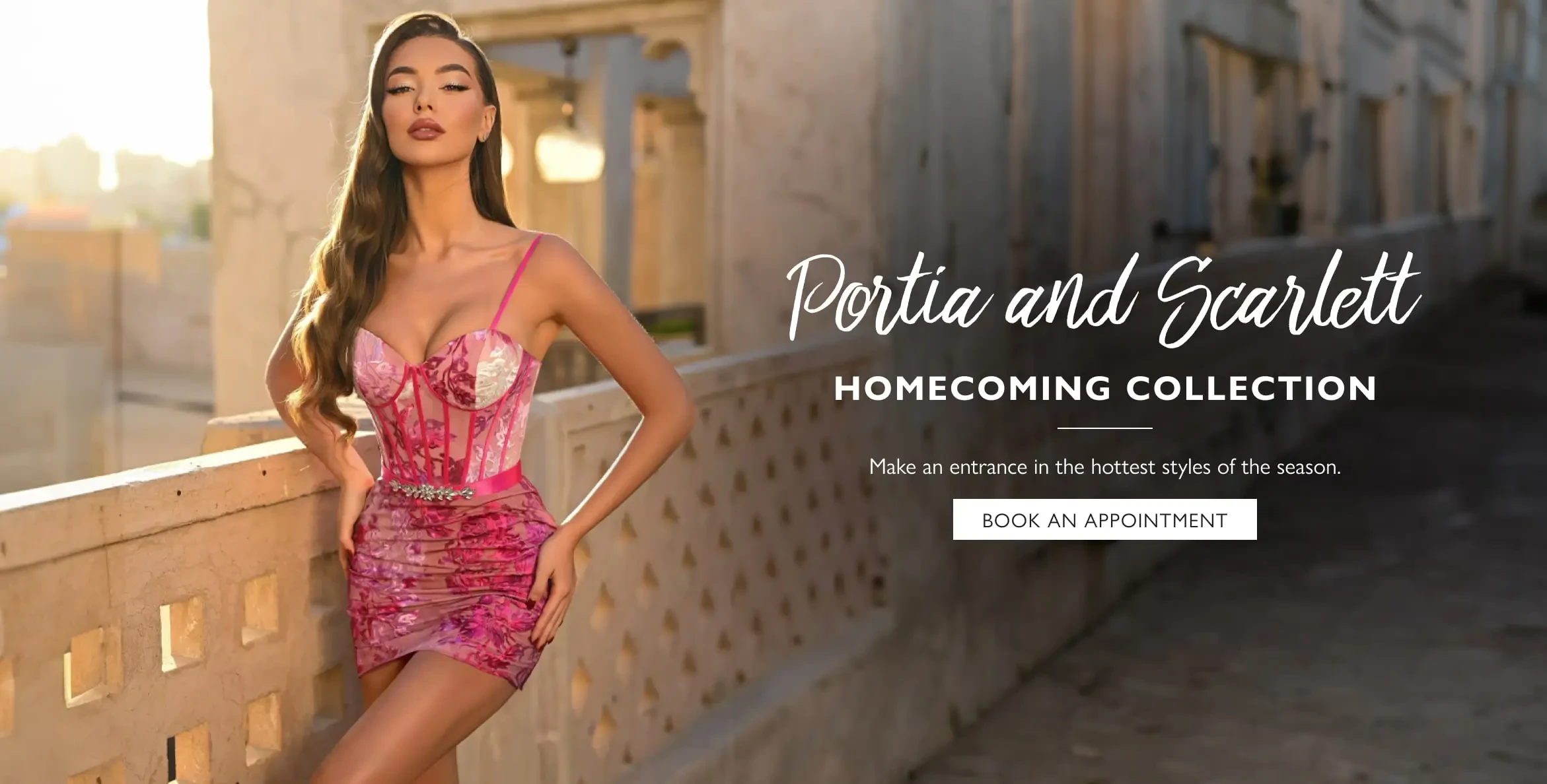 Portia and Scarlett Desktop Banner