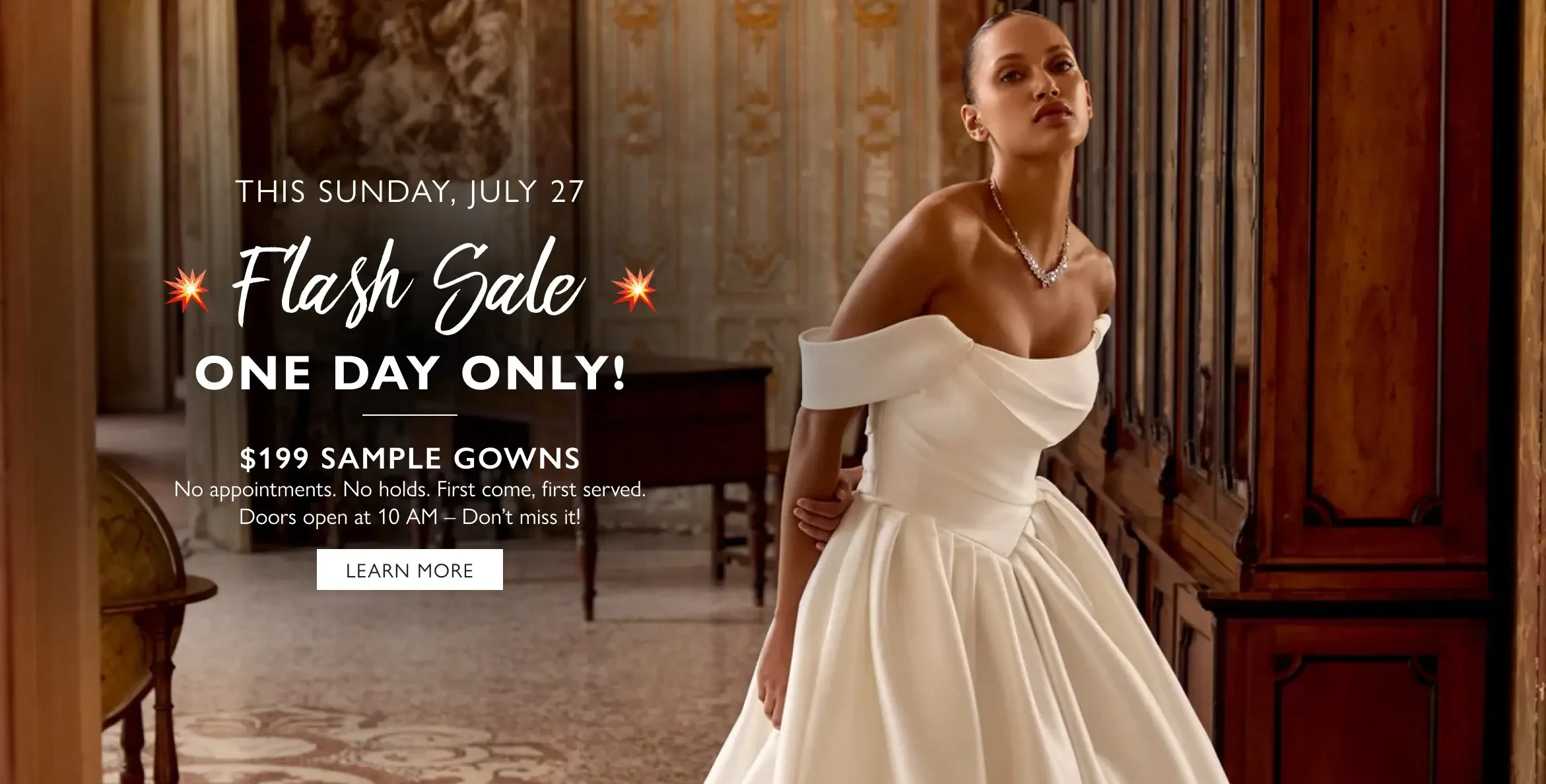 Flash Sale Desktop Banner
